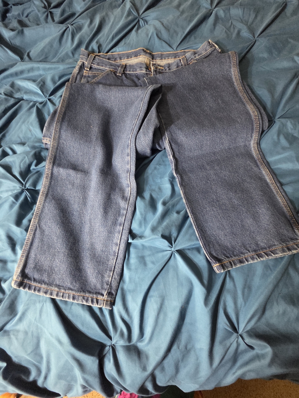Dickies Classic Men's Dark Blue Denim Jeans Sz 36x34